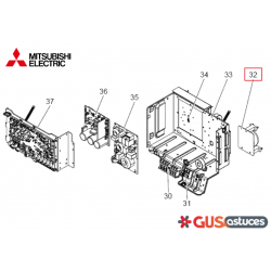 Réacteur R01E33259 Mitsubishi