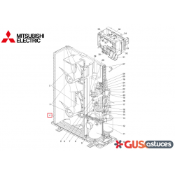 Échangeur R01H01408 Mitsubishi