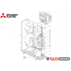 Bobine T7WH41242 Mitsubishi