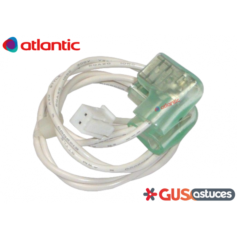 Connectique pressostat blanc 898707 Atlantic