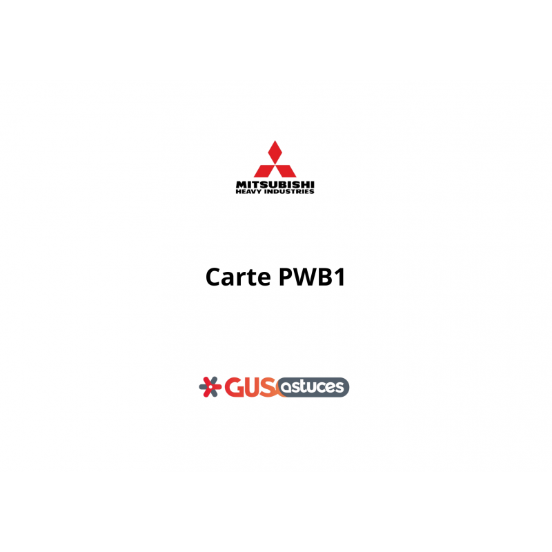 Carte électronique PWB1 PCA505A323JD Mitsubishi Heavy