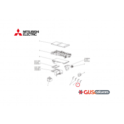 Sonde de température extérieure G2W001357 Mitsubishi