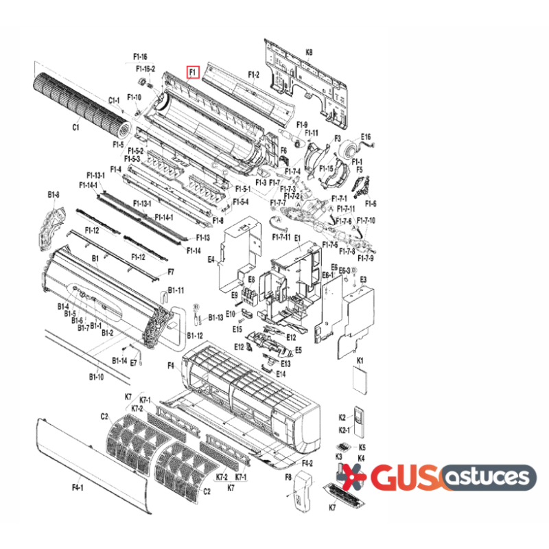 Bac à condensats 5010282