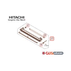 Bac récupération condensats P29621 Hitachi