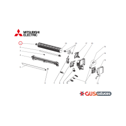 Support de roulement G2W002520 Mitsubishi