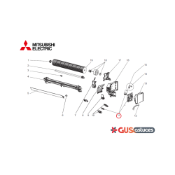 Carte de contrôle G2W007410 Mitsubishi