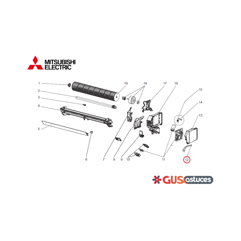 Sonde G2W004310 Mitsubishi