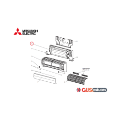 Assemblage du boitier G2W005026 Mitsubishi