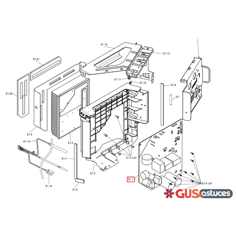 Platine 5040078 Daikin