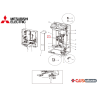 Circulateur S70C07355 Mitsubishi