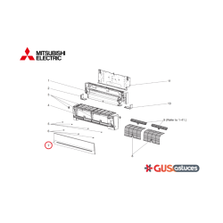 Panneau avant E2241G010 Mitsubishi