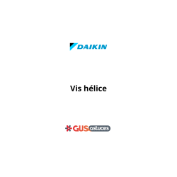 Vis hélice 5012123 Daikin