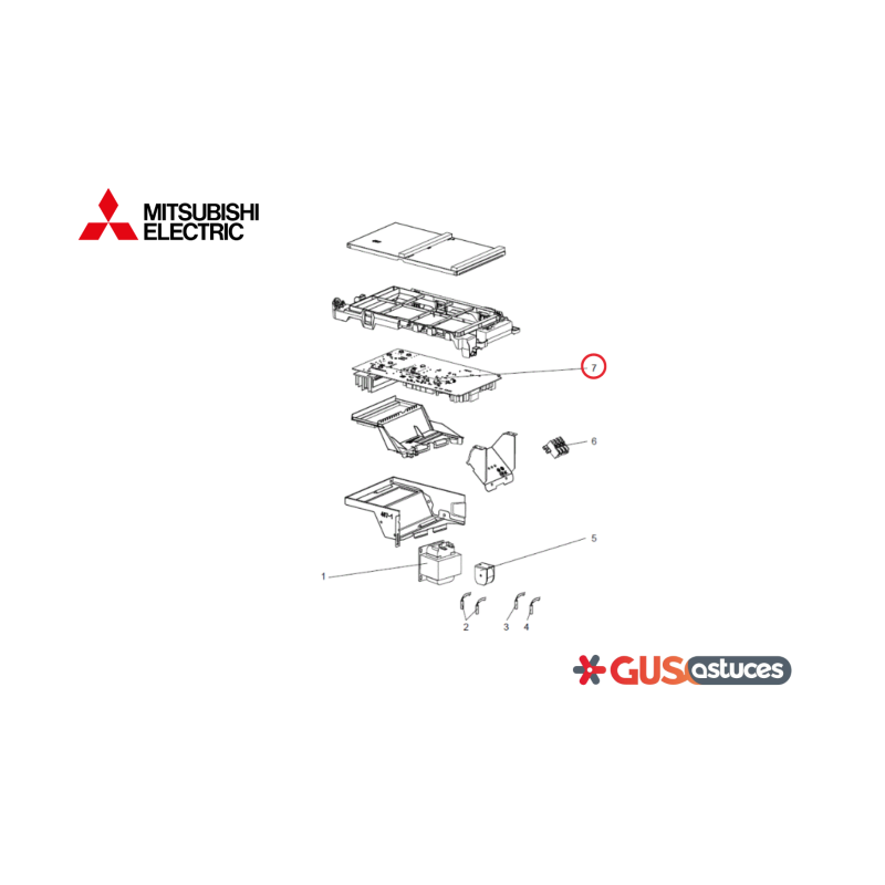 Carte Inverter E22T40451 Mitsubishi