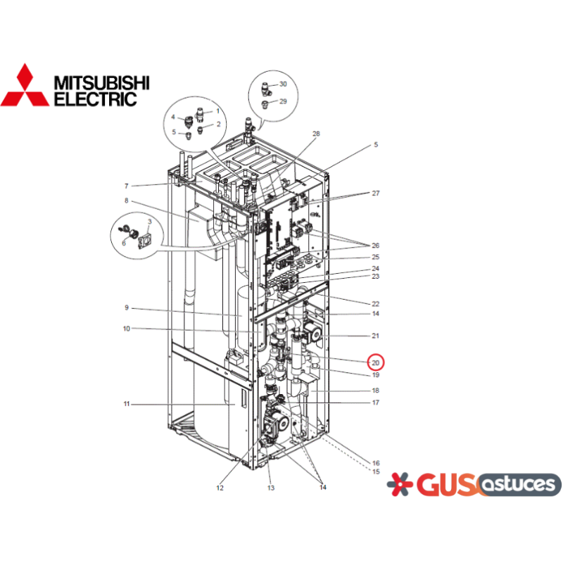 Flowswitch S70C74266 Mitsubishi