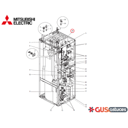 Vase d'expansion S70C15402 Mitsubishi