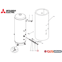 Sonde S70C08201 Mitsubishi