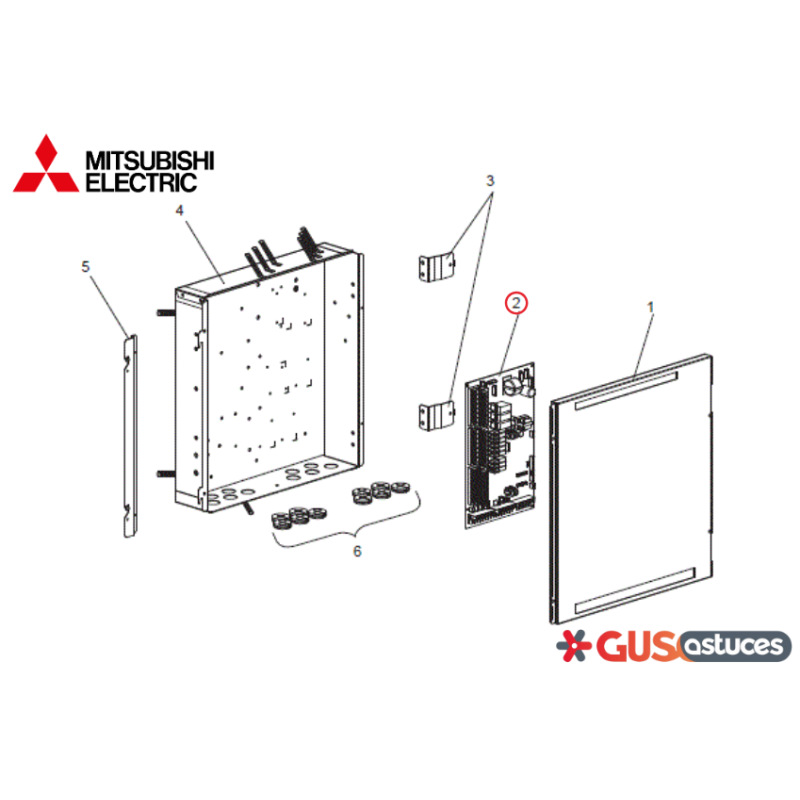 Platine S70C10315 Mitsubishi