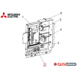 Bornier S70C20515 Mitsubishi