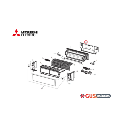 Tôle de montage E2266R970 Mitsubishi