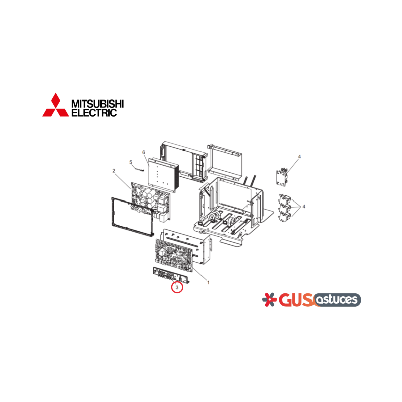 Bornier G4WW01246 Mitsubishi