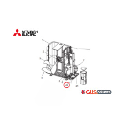 Protecteur thermique G4WW01171 Mitsubishi