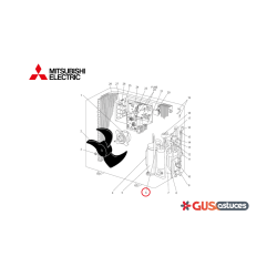 Sonde de décharge R01E08201 Mitsubishi