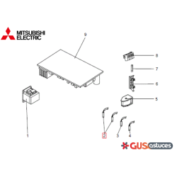 Ensemble de sondes E227K0306 Mitsubishi