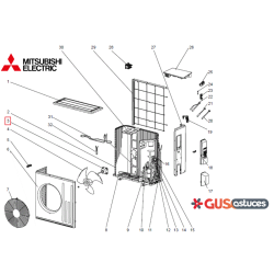 Moteur E22G16301 Mitsubishi