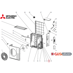 Bobine E22F28493 Mitsubishi