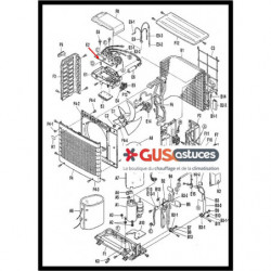 Platine de contrôle 1468368 Daikin