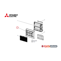 Panneau d'assemblage T2WL3V000 Mitsubishi