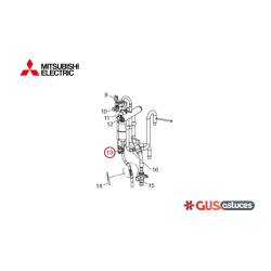 Capteur haute pression R01H07208 Mitsubishi