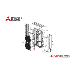 Panneau avant R01E16668 Mitsubishi