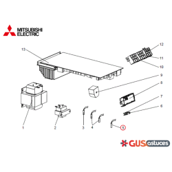 Sonde d'ambiance E22J63309 Mitsubishi