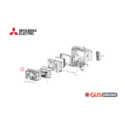 Carte de contrôle T7WS21315 Mitsubishi