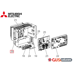 Platine S70B20313 Mitsubishi