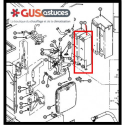Echangeur à plaque 5011696 Daikin