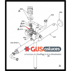 Accessoire 3 voies 5017436 Daikin