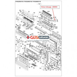 Moteur balayage 1906543 Daikin