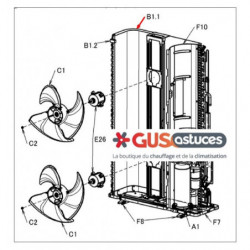 Echangeur à air 5016377 Daikin