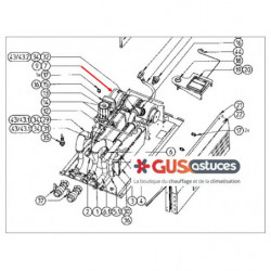 Résistance électrique 6V3 5011775 Daikin