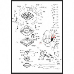 Isolation couvercle tuyauterie 5010405 Daikin