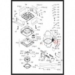 Collier de serrage 0085847 Daikin