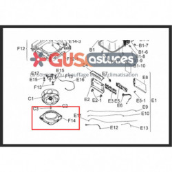 Support turbine 5010995 Daikin