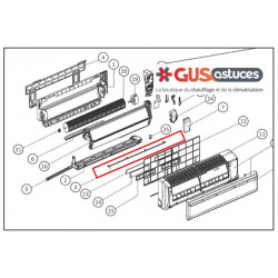 Lame horizontale 4013184 Daikin