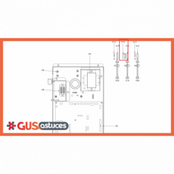 Support sonde 0035107 Daikin