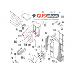 Platine de contrôle 5018951 Daikin