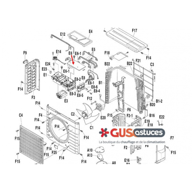 Platine 5007443 Daikin