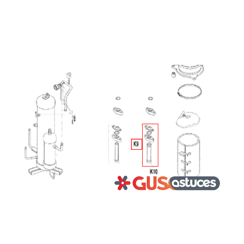 Tube accessoire 5012057 Daikin