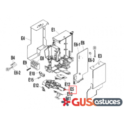 Couvercle lampe signalétique 1840016 Daikin